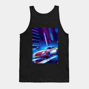 Sports car in Big City Tank Top